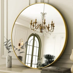 Wall Mirror 20 24 30 Inch Gold Finish