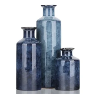 Set of 3 Ceramic Vases