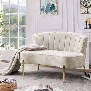 Upholstered Loveseat Sofa
