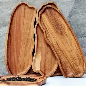 Solid Wood Multi-Functional Serving Tray
