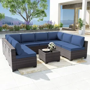 9-Piece Outdoor Patio Furniture Set