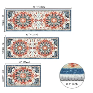 Boho Rug Set 3pcs