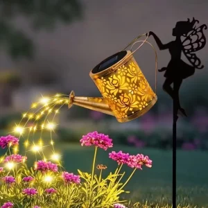 Solar fairy watering pot