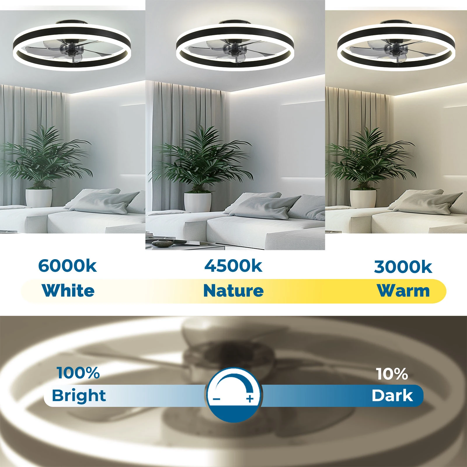 Ceiling Fan with Remote Control - Image 4