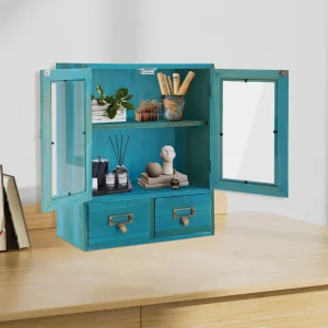 Wood Storage Cabinet
